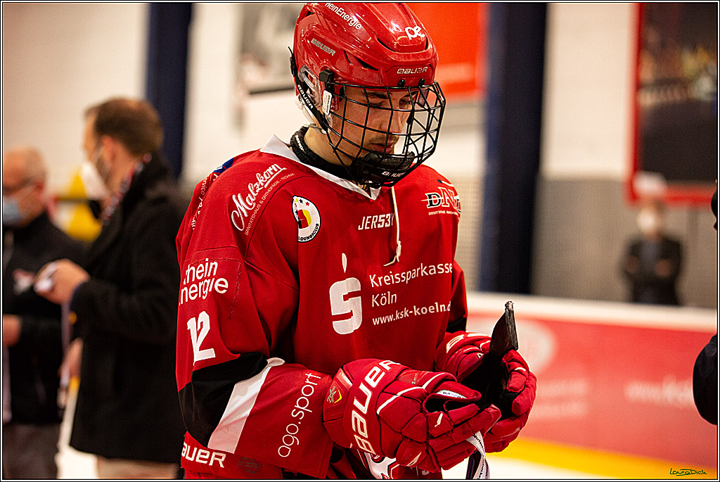 U20- DNL; Koelner Junghaie- Eisbaeren Juniors Berlin; Koeln, 27.03.2022